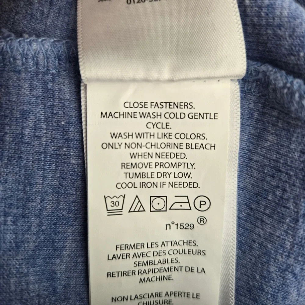 Polo Ralph Lauren Mens XXL Blue Cotton Quarter Zip Sweater Casual Cotton Soft